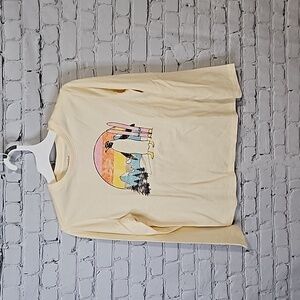 Penguin mountain long sleeve tee